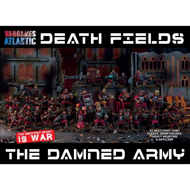 THE DAMNED ARMY BOXED SET (52) 28mm WARGAMES ATLANTIC