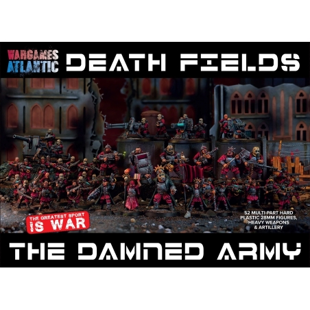 THE DAMNED ARMY BOXED SET (52) 28mm WARGAMES ATLANTIC