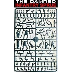 THE DAMNED ARMY BOXED SET (52) 28mm WARGAMES ATLANTIC