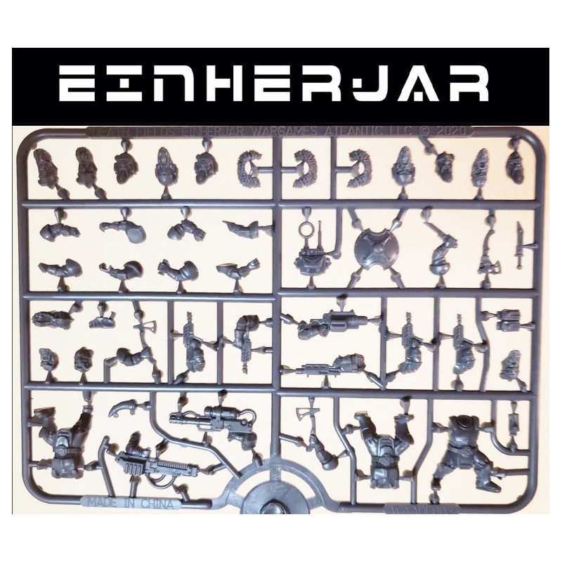 Einherjar (Dwarf/Squats) Sprue (3) 28mm WARGAMES ATLANTIC