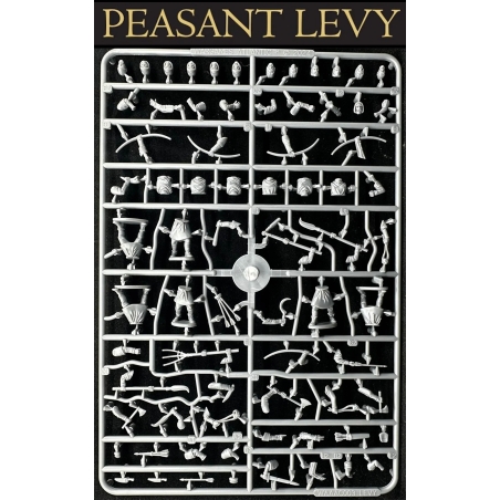 Peasant Levy (1100-1350) Sprue (6) 28mm WARGAMES ATLANTIC