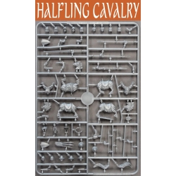 Halfling Cavalry Sprue (2) 28mm WARGAMES ATLANTIC