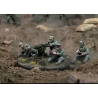 German MG-08 w/Crew (1914-1918) Sprue 28mm WARGAMES ATLANTIC