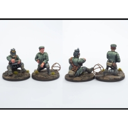 German MG-08 w/Crew (1914-1918) Sprue 28mm WARGAMES ATLANTIC