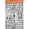 Villagers Sprue (6) 28mm WARGAMES ATLANTIC