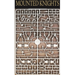 Mounted Knights - 1100-1320 Sprues (4) 28mm WARGAMES ATLANTIC