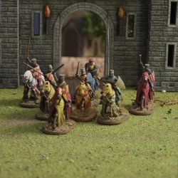 Mounted Knights - 1100-1320 Sprues (4) 28mm WARGAMES ATLANTIC