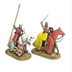 Mounted Knights - 1100-1320 Sprues (4) 28mm WARGAMES ATLANTIC
