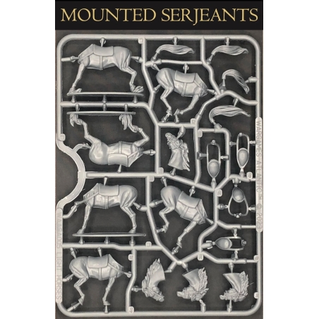 Mounted Serjeants - 1100-1320 Sprue (3) 28mm WARGAMES ATLANTIC