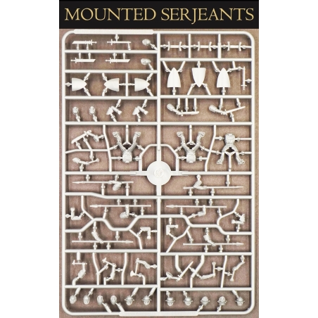 Mounted Serjeants - 1100-1320 Sprue (3) 28mm WARGAMES ATLANTIC