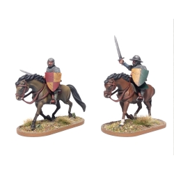 Mounted Serjeants - 1100-1320 Sprue (3) 28mm WARGAMES ATLANTIC