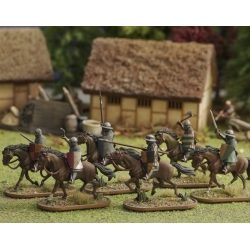 Mounted Serjeants - 1100-1320 Sprue (3) 28mm WARGAMES ATLANTIC