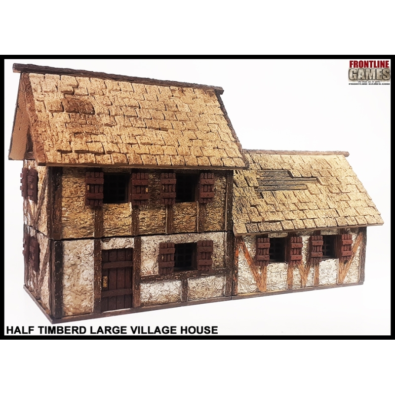 Half Timbered Large Village House FRONTLINE GAMES