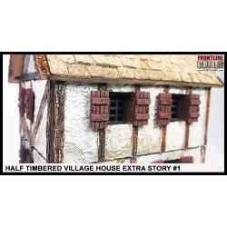 Half Timbered Village House Extra Story FRONTLINE GAMES