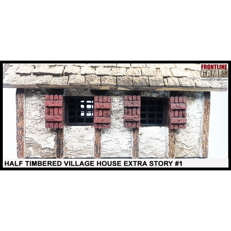 Half Timbered Village House Extra Story FRONTLINE GAMES