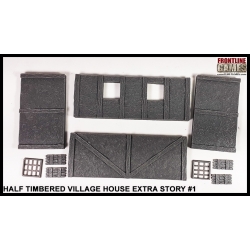 Half Timbered Village House Extra Story FRONTLINE GAMES
