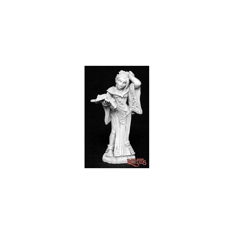 Jolie, Female Scribe DARK HEAVEN LEGENDS REAPER MINIATURES
