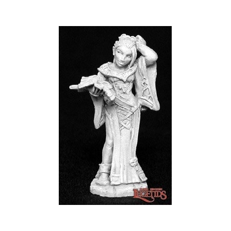 Jolie, Female Scribe DARK HEAVEN LEGENDS REAPER MINIATURES
