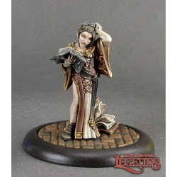 Jolie, Female Scribe DARK HEAVEN LEGENDS REAPER MINIATURES