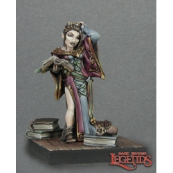 Jolie, Female Scribe DARK HEAVEN LEGENDS REAPER MINIATURES