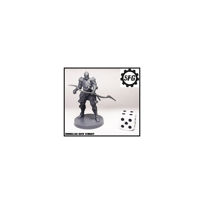 Ironclad Bow Knight SFG IRON KEEP 28mm MINIATURES