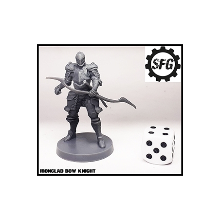 Ironclad Bow Knight SFG IRON KEEP 28mm MINIATURES