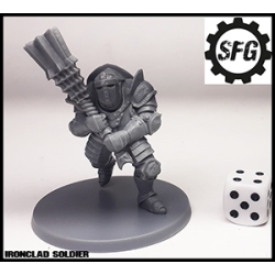 Ironclad Soldier SFG IRON KEEP 28mm MINIATURES