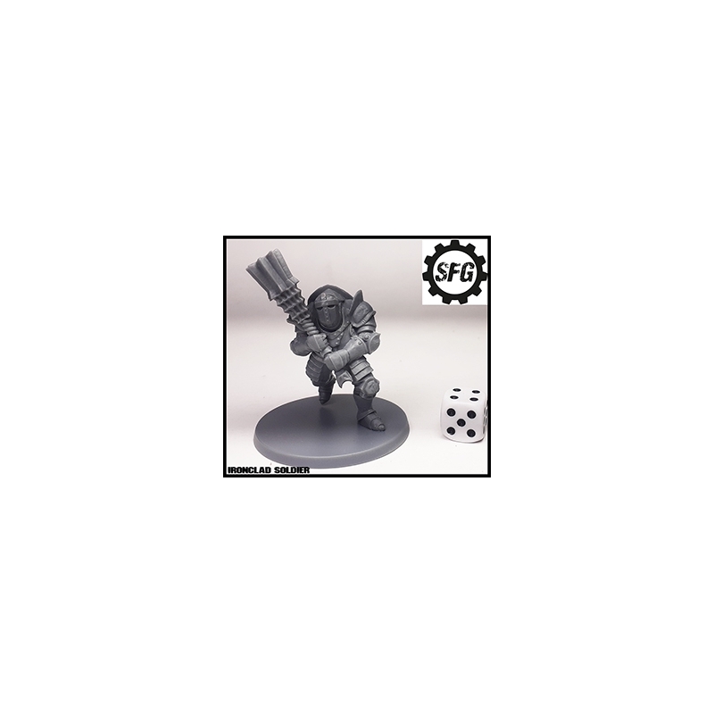 Ironclad Soldier SFG IRON KEEP 28mm MINIATURES
