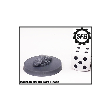 Ironclad Molten Lava Lizard SFG IRON KEEP 28mm MINIATURES