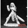 Lorna The Huntress Human Barbarian DARK HEAVEN LEGENDS REAPER MINIATURES