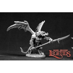 Khesh Blackscale, Dragonman DARK HEAVEN LEGENDS REAPER MINIATURES