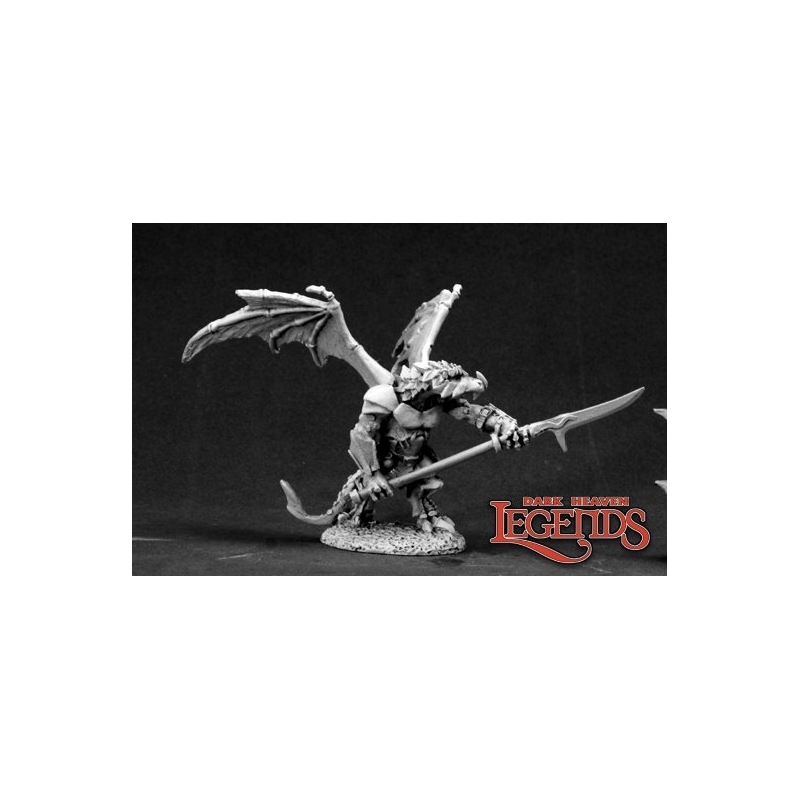Khesh Blackscale, Dragonman DARK HEAVEN LEGENDS REAPER MINIATURES