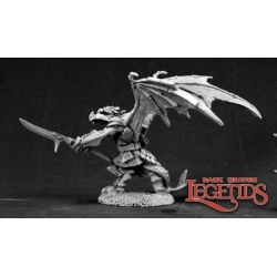 Khesh Blackscale, Dragonman DARK HEAVEN LEGENDS REAPER MINIATURES