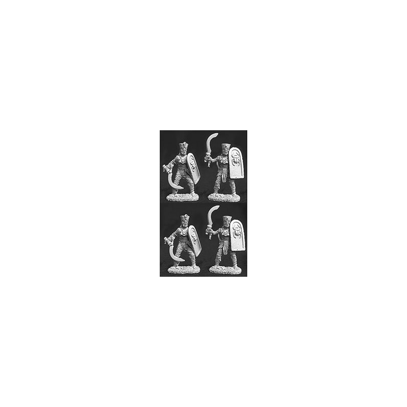 Mummy Tomb Guardians (4) DARK HEAVEN LEGENDS REAPER MINIATURES