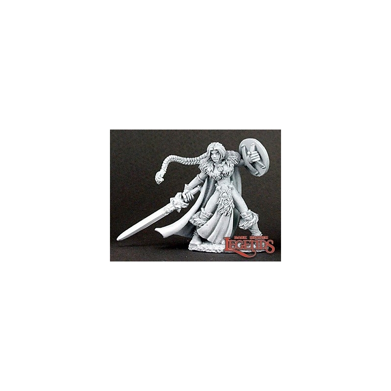 Viking Girl Human Fighter DARK HEAVEN LEGENDS REAPER MINIATURES
