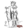 Ice Queen Elf Sorcerer DARK HEAVEN LEGENDS REAPER MINIATURES