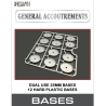 25mm Dual Use Bases Sprue (12)  WARGAMES ATLANTIC