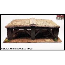 Village Open Covered Shed FRONTLINE GAMES
