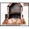 Village Half Timbered Ruined Two Story House FRONTLINE GAMES