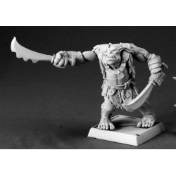 Black Orc Warbringer Kargir WARLORD REAPER MINIATURES