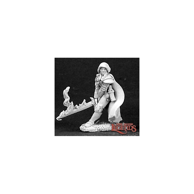 Justine, Undead Hunter Human Paladin DARK HEAVEN LEGENDS REAPER MINIATURES