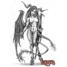 Virina, Female Demon DARK HEAVEN LEGENDS REAPER MINIATURES