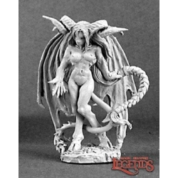 Virina, Female Demon DARK HEAVEN LEGENDS REAPER MINIATURES