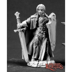 Isabeau Laroche, Female Human Paladin DARK HEAVEN LEGENDS REAPER MINIATURES