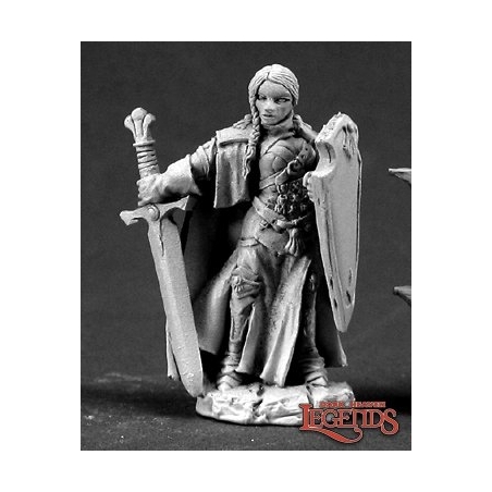 Isabeau Laroche, Female Human Paladin DARK HEAVEN LEGENDS REAPER MINIATURES