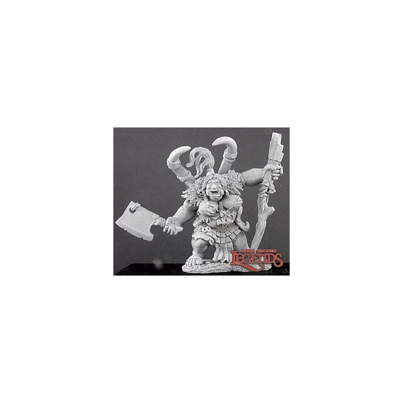 Talanka, Ogre Shaman DARK HEAVEN LEGENDS REAPER MINIATURES