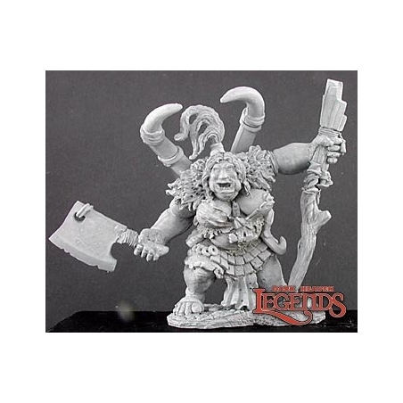 Talanka, Ogre Shaman DARK HEAVEN LEGENDS REAPER MINIATURES