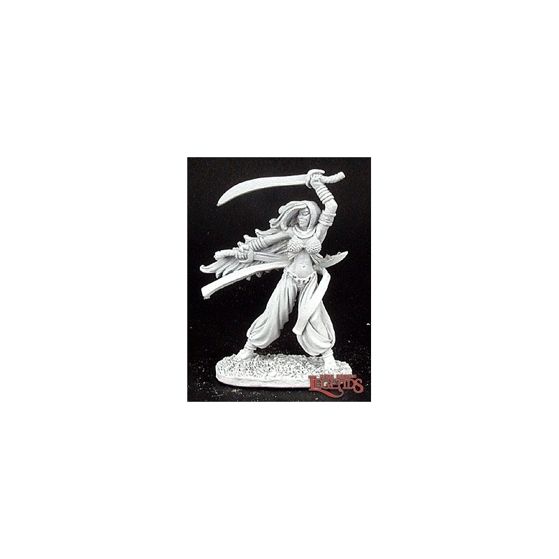 Rasia, Bladedancer Human Rogue DARK HEAVEN LEGENDS REAPER MINIATURES