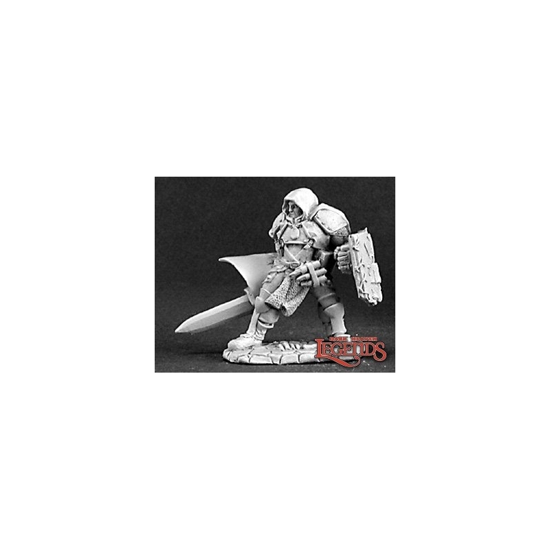 Jerach, Undead Hunter Human Cleric DARK HEAVEN LEGENDS REAPER MINIATURES
