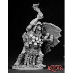 Kagunk Ogre Chieftain Fighter DARK HEAVEN LEGENDS REAPER MINIATURES